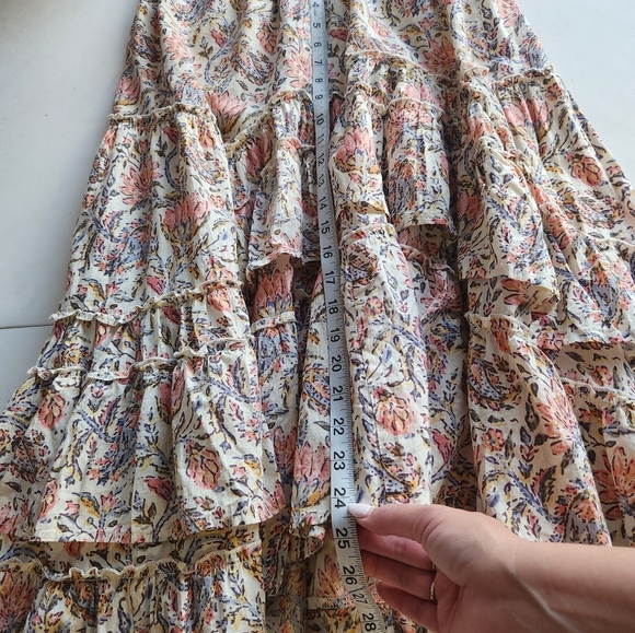 Talisman Skirt Sassy Size Medium Floral Boho - Picture 6 of 6